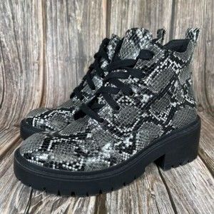 Skechers Women’s‎ 7.5 Platform Snakeskin Platform Heels
